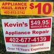 Photo #1: Kevin's Appliance Repair Inc.