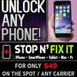 Photo #1: $49 UNLOCK ANY IPHONE ANY CARRIER ON THE SPOT ! $49
