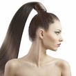 Photo #1: HIGH PONYTAIL W/ EXTENSIONS? ONLY WITH PLATINUM FUSION! HAIR INCLUDED!