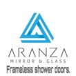 Photo #1: Frameless shower doors. ARANZA MIRROR & GLASS DESIGN