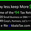 Photo #1: $94 Tax Returns Married or Individual WOW