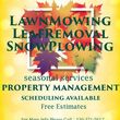 Photo #1: Lawncare leafremoval snowplowing haulaways