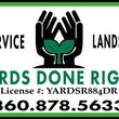 Photo #1: Yards Done Right! Cleanups, Pavers, Walls, Sprinklers, Water Features