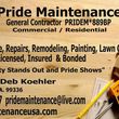 Photo #1: PRIDE MAINTENANCE - Maintenance, Repairs, And Lawn Care