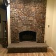 Photo #1: Fireplace and chimney