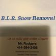 Photo #1: B.L.R. Snow Removal