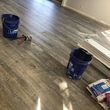 Photo #1: installation of floors and bathrooms