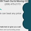 Photo #1: Trash Hauling & Moving Services