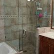 Photo #8: FRAMELESS SHOWER DOOR . GLASS AND MIRROR WORK. SHELVING AND TABLE TOPS