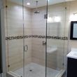 Photo #14: FRAMELESS SHOWER DOOR . GLASS AND MIRROR WORK. SHELVING AND TABLE TOPS