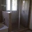 Photo #17: FRAMELESS SHOWER DOOR . GLASS AND MIRROR WORK. SHELVING AND TABLE TOPS