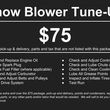 Photo #3: Spring lawn tractor tune up specials