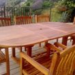 Photo #1: TEAK FURNITURE REFINISHING PRO