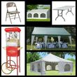 Photo #1: Tents, Chairs, and Tables for Rent