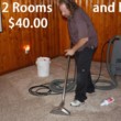 Photo #5: Carpet Cleaning - 2 Rooms & Hall $40.00