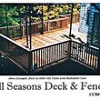 Photo #13: ALL SEASONS DECK AND FENCE. CHAIN LINK fence