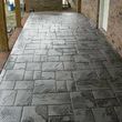 Photo #14: DECORATIVE STAMPED & BROOM FINISHED CONCRETE SERVICE