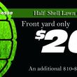 Photo #1: Front lawn overgrown? I'll cut it - $20. Half Shell Lawn Care