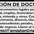 Photo #1: SPANISH Translation, Traduccion de ESPANOL Certificada y Notariada