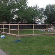 Photo #1: New fence as low as $8/ft post repair wooden $ 60 / $65 metal