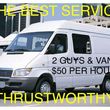 Photo #1: LAST MINUTE MOVE AND DELIVERY (2 GUYS & VAN $50 PER HOUR)