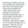 Photo #24: Cleaning by Mallory $38.98+ & UP Deals!!! Amazing Specials! *Limited*