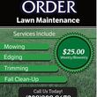 Photo #5: Lawn & Order Lawn Maintenance