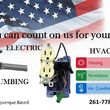 Photo #1: ELECTRIC__PLUMBING__HVAC_?___"You Can Count On Us"