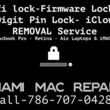 Photo #1: EFI Firmware Pin Digit iCloud Lock Removal for Macbook Pro Retina Air