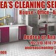 Photo #1: ANDREA'S CLEANING SERVICES - EFFICIENT AND RELIABLE