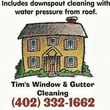 Photo #1: Gutter and Downspout Cleaning. $50 1/Story $75 2/Story