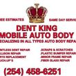 Photo #1: DENT KING MOBILE AUTO BODY call today and save up to 75%