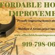 Photo #1: AFFORDABLE HOME IMPROVEMENT AND PRESSURE WASHING