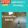 Photo #1: Carpet cleaning 5 rooms for $89.95