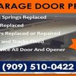 Photo #1: Garage door won't open Garage door repair|| (*Garage* Door *Springs*)