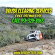 Photo #9: Brush Clearing, Grading, Demolition, Weed Abatement Murrieta