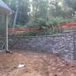 Photo #11: FirePlace Remodel Stone Veneer Block Wall Interlocking Concrete Pavers