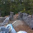 Photo #13: FirePlace Remodel Stone Veneer Block Wall Interlocking Concrete Pavers