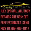 Photo #2: QUALITY AUTO BODY REPAIRS. Mobile services available.