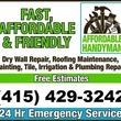 Photo #1: Plumbing-Plumber, Electrician-HVAC Repair, Roofing,Handyman-Painting