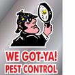 Photo #1: *Pest control* *Family owned* *Lowest prices*