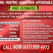 Photo #1: ROOFING- PAINTING -ROOFER-PAINTERS -PAINTER-INTERIOR-EXTERIOR-HANDYMAN