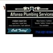 Photo #1: ALFONSO PLUMBING SERVICES