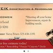 Photo #1: REDWEIK Construction and remodeling