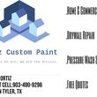 Photo #2: Ortiz Custom Paint. Dry wall repair,pressure wash, free quotes!!!