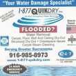 Photo #1: Water Damage Drying, Mold Removal, Crawlspace, Sewage, Licensed