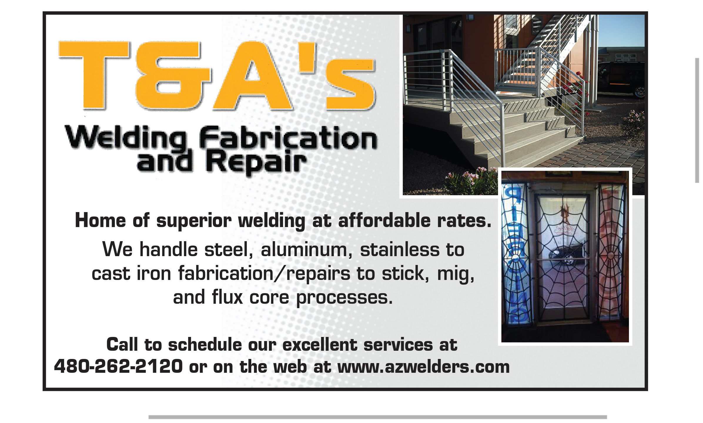 T&A's Mobile Welding LLC 3 Reviews & 6 Photos (480) 2622120 Mesa