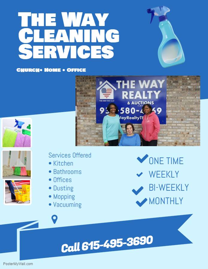 The Way Cleaning Services (615) 4953690 Columbia, TN HireRush