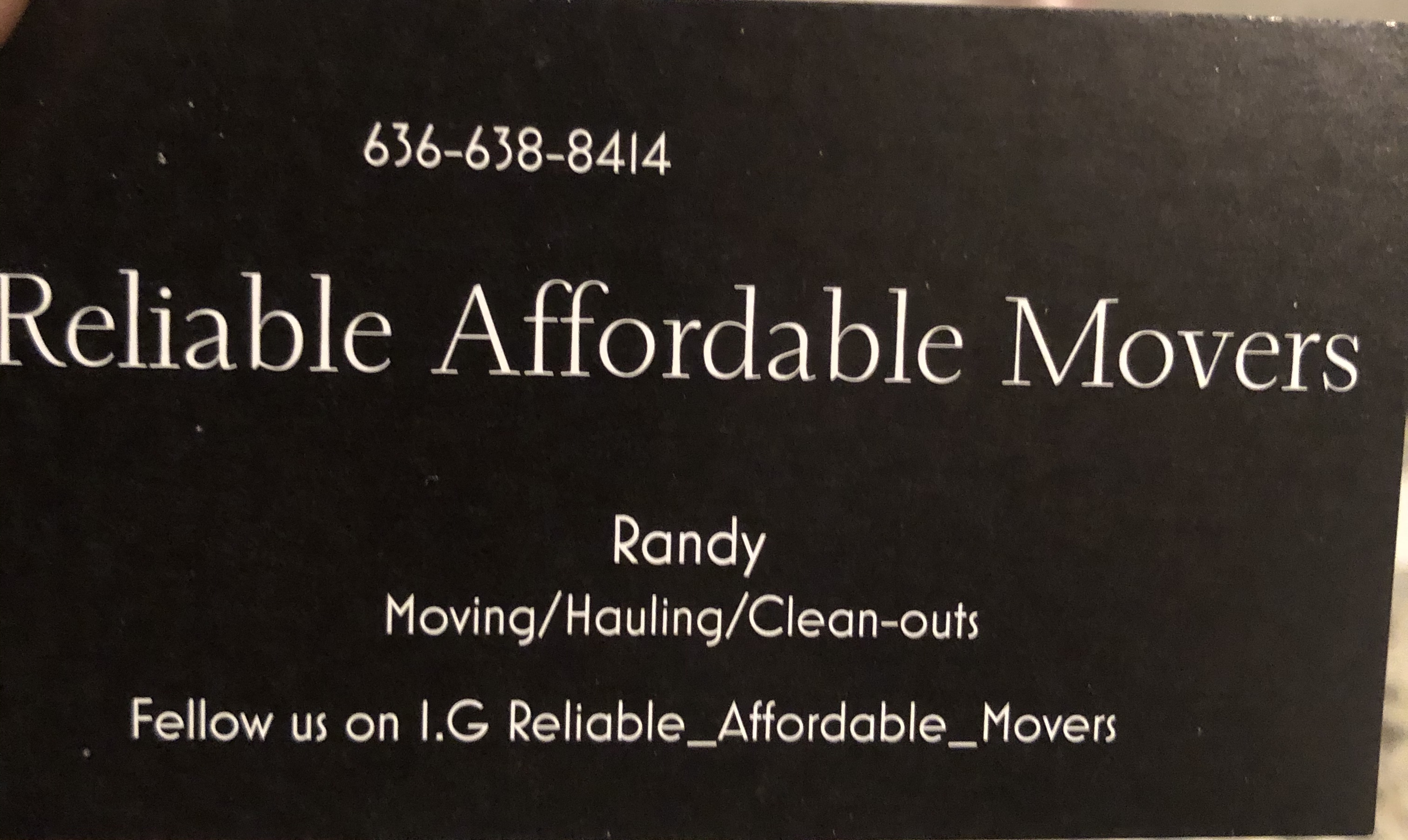 Reliable Affordable Movers 5 Photos (636) 6388414 St. Louis, MO