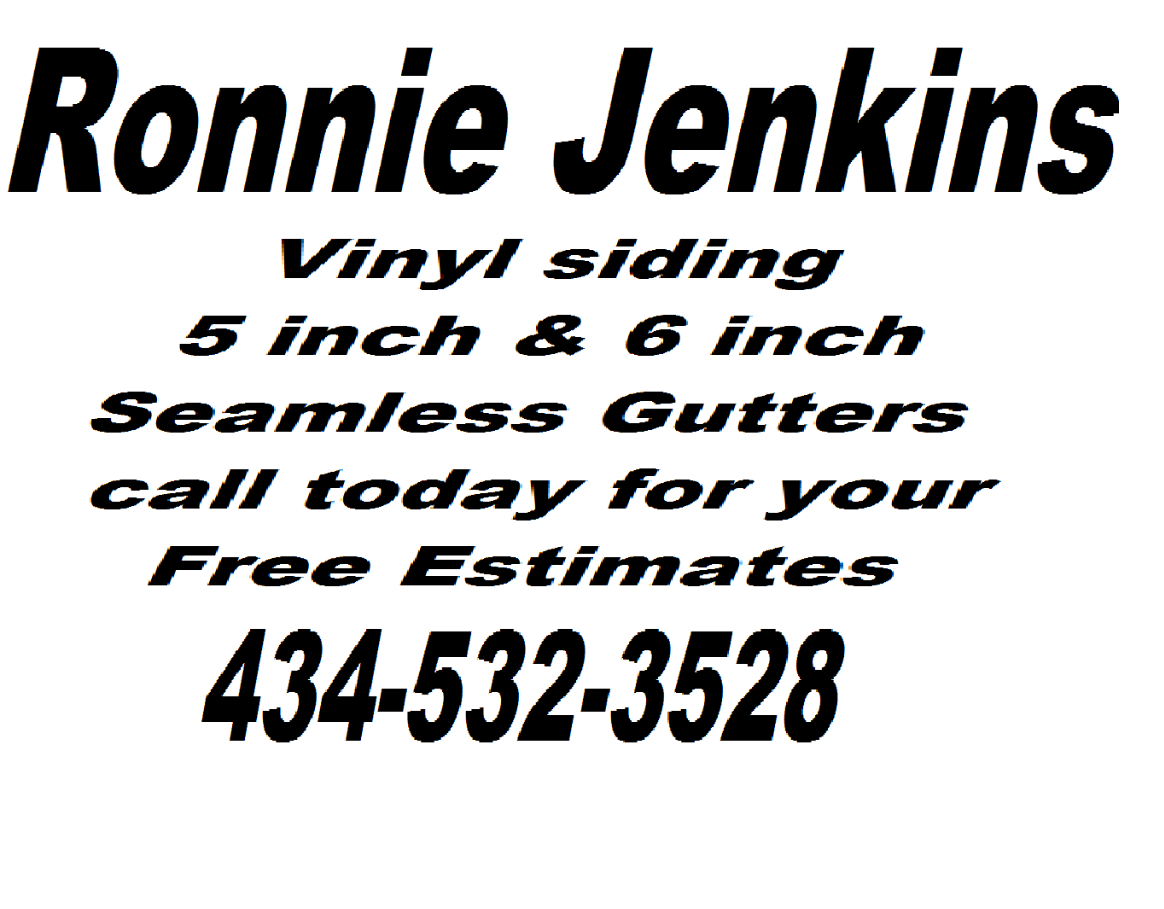 Ronnie Jenkins Siding & Gutters 2 Reviews (434) 5323528 Red